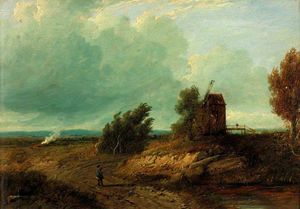 Landscape With An Old Mill