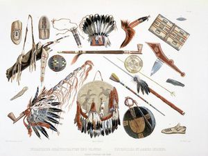 Indian Utensils And Arms -