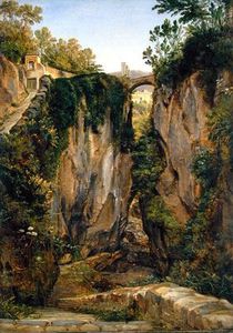 A Rocky Valley In Sorrento,