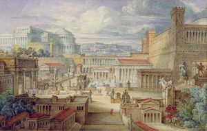 A Scene In Ancient Rome, A Setting For Titus