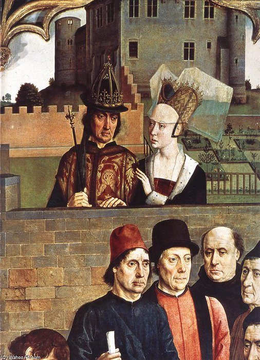 Wikioo.org - The Encyclopedia of Fine Arts - Painting, Artwork by Aelbrecht Bouts - The Execution Of The Innocent Count (detail)_2