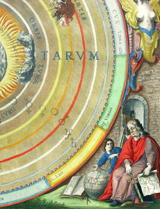 An Astronomer, Detail From A Map Of The Planets