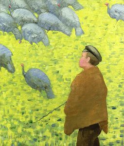 Charles Angrand - The Guardian Of Turkeys
