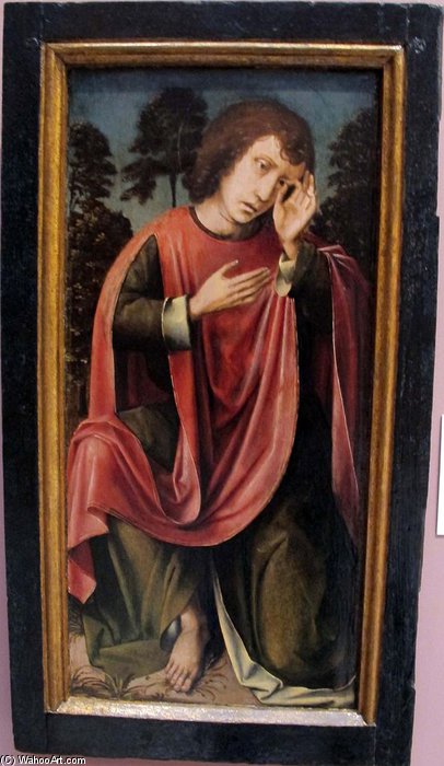 Wikioo.org - The Encyclopedia of Fine Arts - Painting, Artwork by Colijn De Coter (Colyn Van Brusele) - S. Giovanni Ai Piedi Della Croce