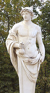 Hermes-statu Am Park Vum Versailler Schlass