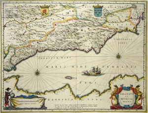 Granada And Murcia , Map