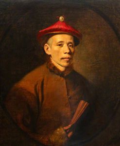 John Hamilton Mortimer - Portrait Of A Chinese Mandarin