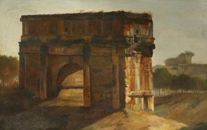 The Arch Of Septimus Severus, Rome