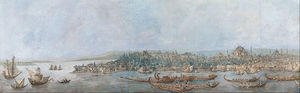 François Cassas - Panorama Of Sarayburnu - Google Art Project.Jpg - Wikimedia Commons
