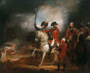 George Iii And The Prince Of Wales Reviewing The - (3rd)