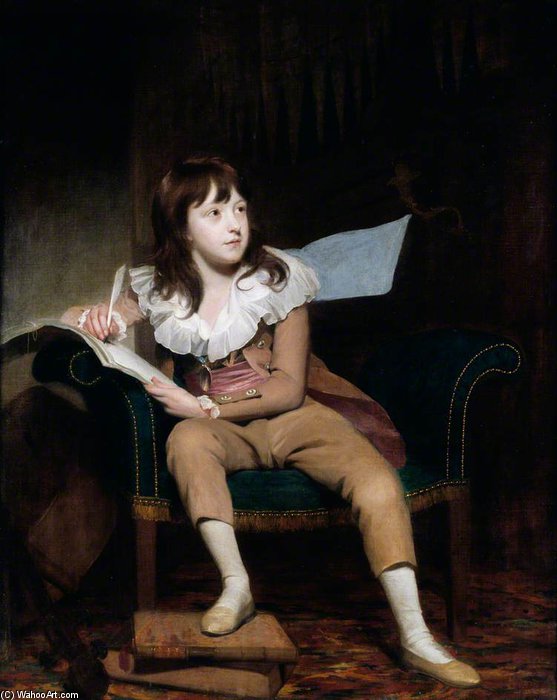 Wikioo.org - The Encyclopedia of Fine Arts - Painting, Artwork by William Beechey - Crotch