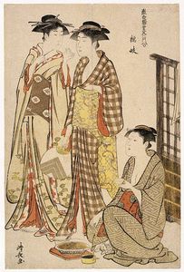 Two Women Standing From Series