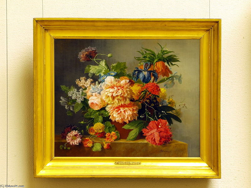 Wikioo.org - The Encyclopedia of Fine Arts - Painting, Artwork by Arnoldus Bloemers - Still Life Of Flowers