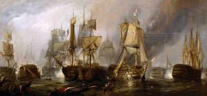 The Battle Of Trafalgar, And The Victory Of Lord Nelson Over The Combined French And Spanish Fleets