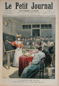 The Examination Of Young Girls In The Town Hall