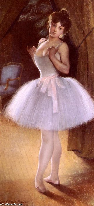 Wikioo.org - The Encyclopedia of Fine Arts - Painting, Artwork by Albert Ernest Carrier Belleuse - Danseuse