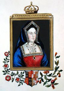Portrait Of Catherine Of Aragon )