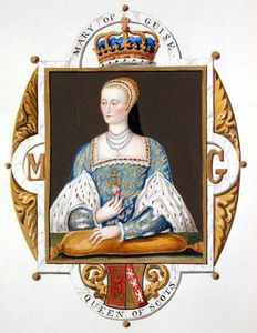 Portrait Of Mary Of Guise Queen Of Scotland
