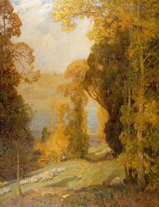 Wikioo.org - The Encyclopedia of Fine Arts - Artist, Painter  Alfred Edward East