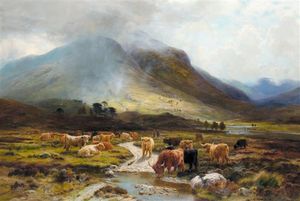 Louis Bosworth Hurt - In Glen Orchy, Early Autumn