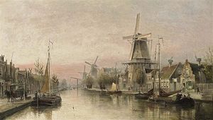 A View Of The Overtoom, Amsterdam