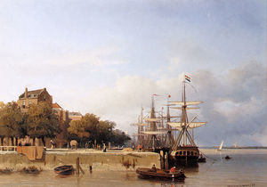 Ships On A Quay