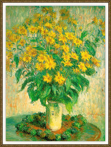 vase with chrysanthemums