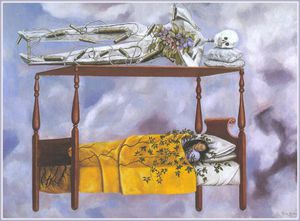 Frida Kahlo - El Sueno -The Dream