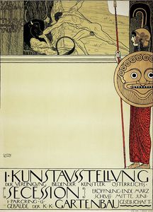 Poster for the 1st Secession exhibition