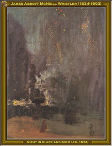 James Abbott Mcneill Whistler - night in black and gold