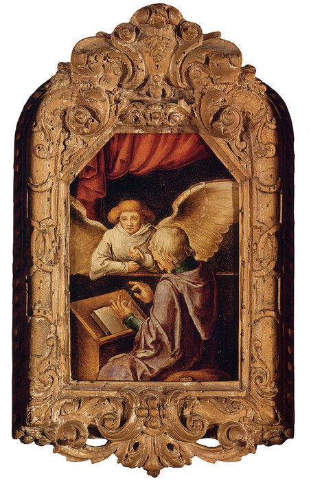 Wikioo.org - The Encyclopedia of Fine Arts - Painting, Artwork by Lucas Van Leyden - Huyghz van saint matthew the evangelist