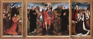 Hans Memling - late - Triptych of the Family Moreel