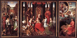 Hans Memling - middle - St John Altarpiece