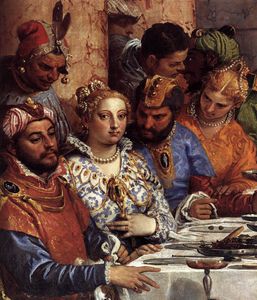 The Wedding at Cana (detail)