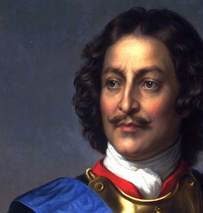 Peter the Great of Russia detail