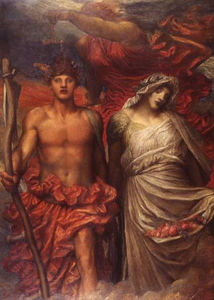 George Frederic Watts - Time Death and Judgement