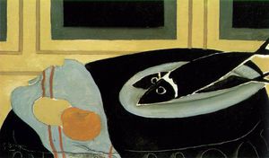 Georges Braque - Black fish, Musee national d-Art moderne, Centr
