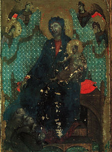 The Madonna of the Franciscans, 1287-88, panel painti
