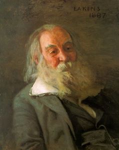 Portrait of Walt Whitman, oil on canvas, Pen
