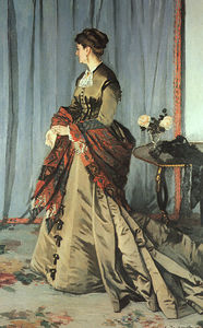 Madame Gaudibert, oil on canvas, Musée d'Orsay,