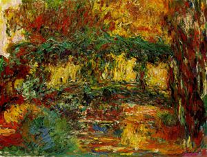 Claude Monet - The japanese bridge, prob.1918-24, The Minn