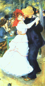 Pierre-Auguste Renoir - Dance at Bougival, oil on canvas, Museum of Fin