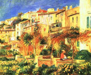 Terrace in Cagnes, oil on canvas, Bridgestone M