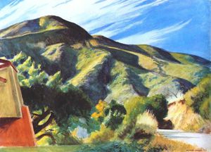 Edward Hopper - California hills