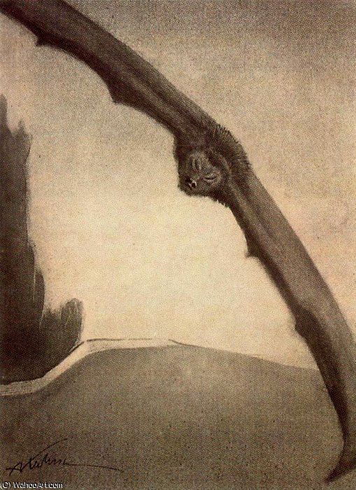 Wikioo.org - The Encyclopedia of Fine Arts - Painting, Artwork by Alfred Kubin - Untitled (895)