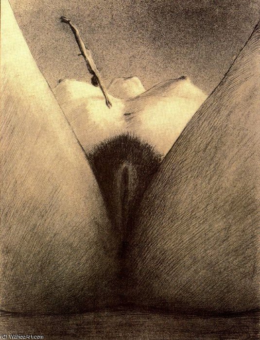 Wikioo.org - The Encyclopedia of Fine Arts - Painting, Artwork by Alfred Kubin - Untitled (134)