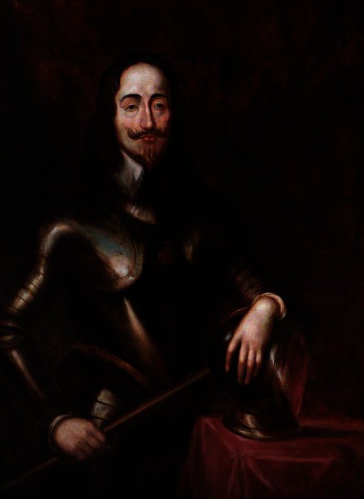 Wikioo.org - The Encyclopedia of Fine Arts - Painting, Artwork by Anthony Van Dyck - Charles , in Armour