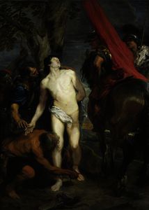 Saint Sebastian Bound for Martyrdom