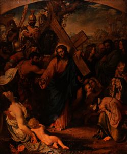 Christ bearing his cross