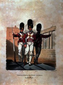 Grenadiers of the Foot Guards in Full Dress